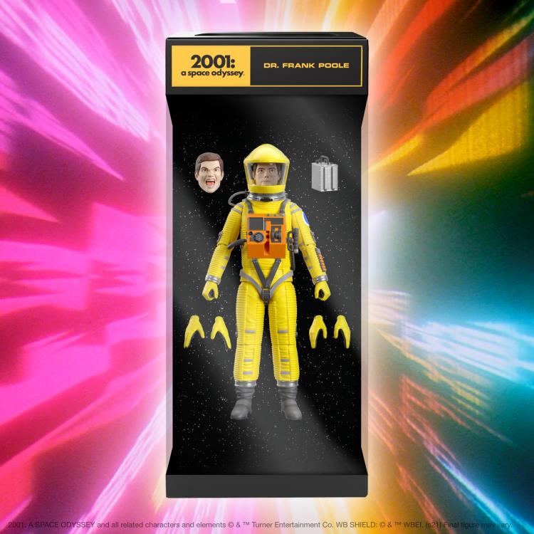 Figurine 2001 a space odyssey Dr. Frank Poole Ultimates by Super 7 La Marque Zone