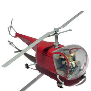 EN VOITURE, TINTIN N°48 - HELICOPTERE BELL 47 "L'AFFAIRE TOURNESOL"