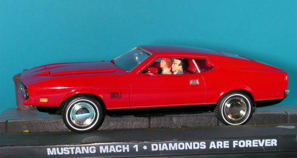 JAMES BOND, DIAMONDS ARE FOREVER: FORD MUSTANG MACH 1 - véhicule miniature 1/43°
