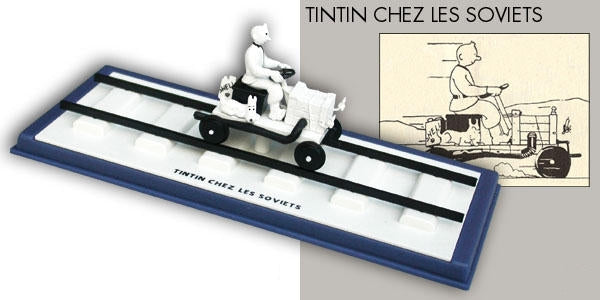 TINTIN: EN VOITURE, TINTIN N°64 - véhicule miniature 1/43 (occasion)