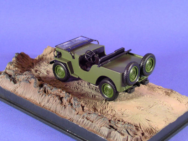 JAMES BOND, OCTOPUSSY: WILLY'S JEEP - véhicule miniature 1/43°