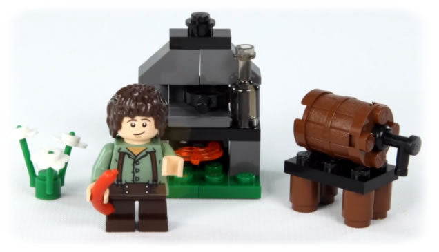 THE LORD OF THE RINGS: FRODO WITH COOKING CORNER, LEGO© 30210 - jeu de construction