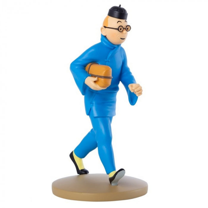 Figurine Tintin au paquet "Le Lotus Bleu" Tintinimaginatio (42251)