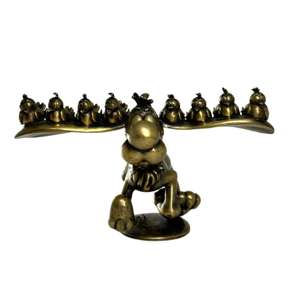 Figurine Pixi Atelier Bronze Boule & Bill, Bill et les mésanges, 65 ans 2024 (05509)