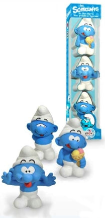 LES SCHTROUMPFS: TUBE EVEIL #1 - set de 3 figurines 6 cm