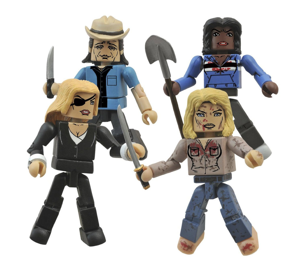 Kill Bill Deadly Assassins Minimates Diamond Select Toys - pack de 4 figurines articulées 5 cm 2015