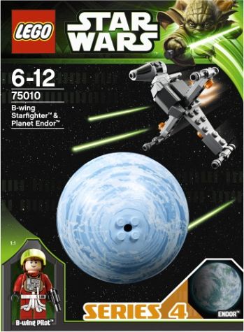 STAR WARS: B-WING STARFIGHTER & ENDOR, LEGO® 75010 - jeu de construction