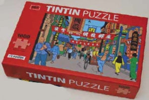 TINTIN: RUE DE SHANGHAI - puzzle 1000 pièces 50 x 75 cm