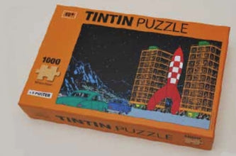 TINTIN: FUSEE - puzzle 1000 pièces 50 x 75 cm