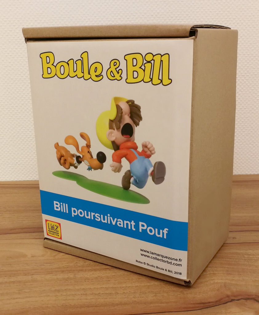 Figurine BOULE et BILL Bill Poursuivant Pouf LMZ collection David ...