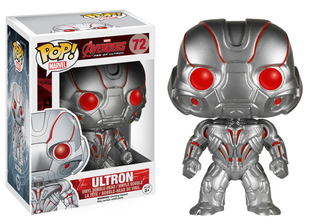 THE AVENGERS AGE OF ULTRON ULTRON POP figurine vinyl 10 cm funko fk4775 La Marque Zone