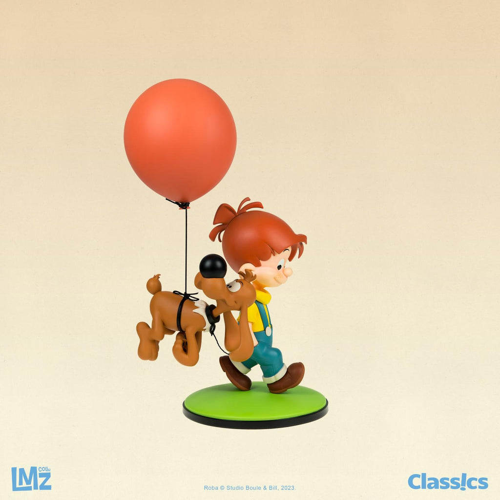 Figurine de collection Boule & Bill "léger comme l'air", version Class!cs LMZ Collectibles 2023