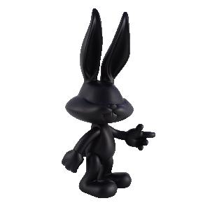 LOONEY TOONS: BUGS BUNNY, ARTOYS "MONOCHROME NOIR" - figurine vinyl articulée 30 cm
