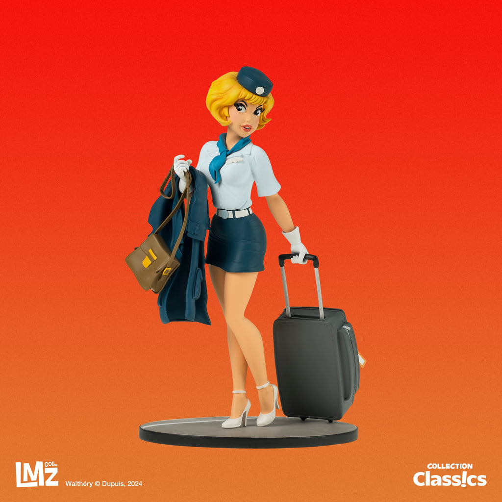 Statuette de collection Natacha avec sa valise LMZ Collectibles Class!cs 2024