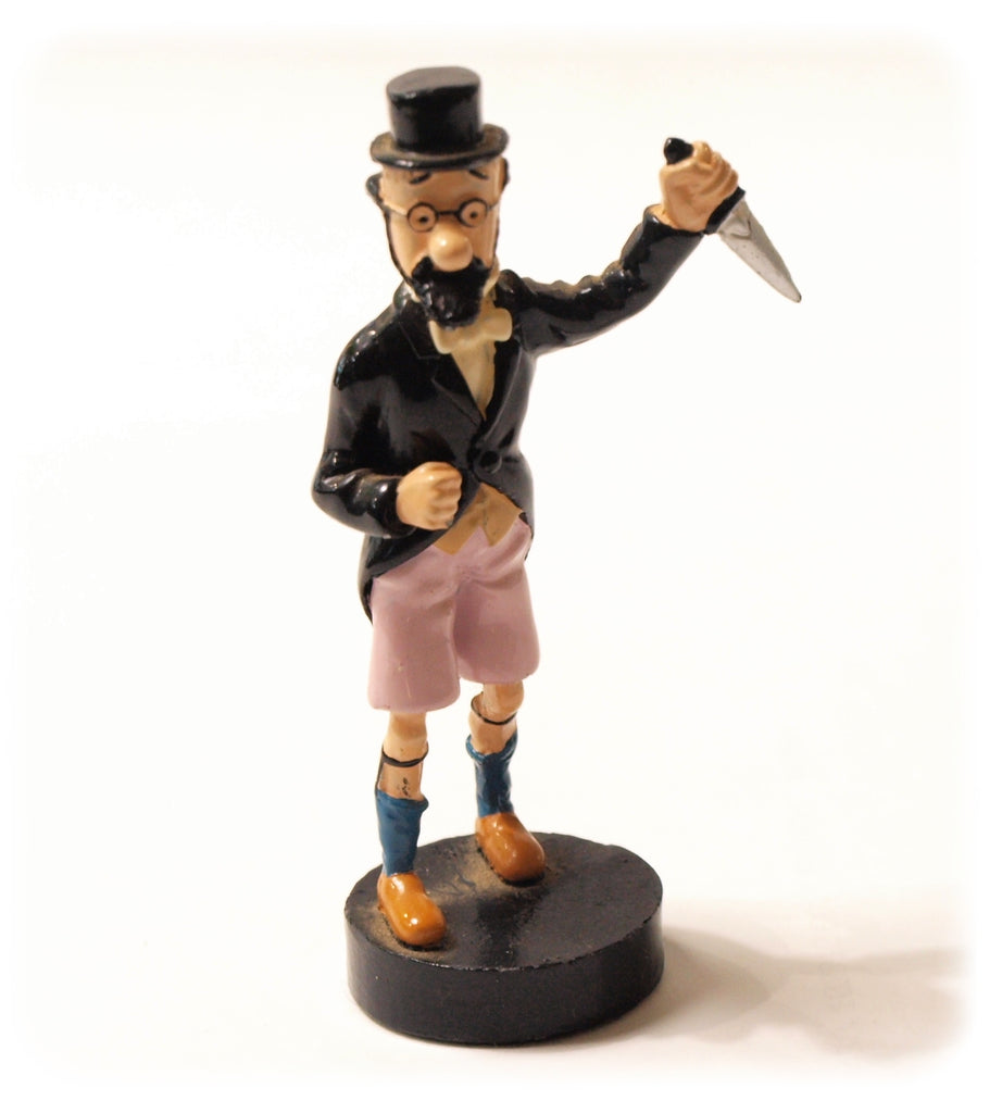 TINTIN: PIECE DU JEU D'ECHECS, PHILEMON CYCLONE - figurine métal 8 cm (pixi 40530 occasion)