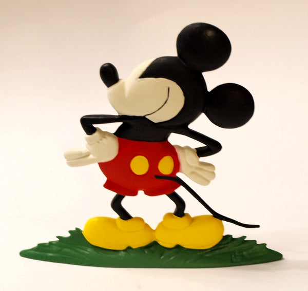 MICKEY: DEMI RONDE-BOSSE - figurine métal 15.5 cm