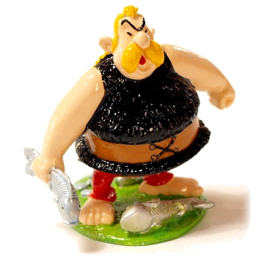 ASTERIX: ORDRALFABETIX FACHE - figurine métal