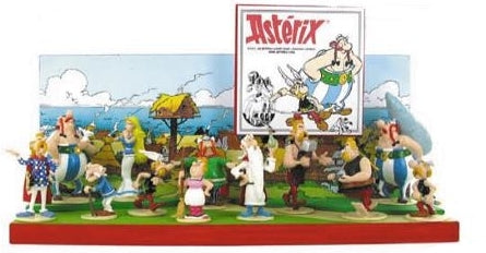 ASTERIX: PRESENTOIR BOIS POUR COLLECTION ORIGINE