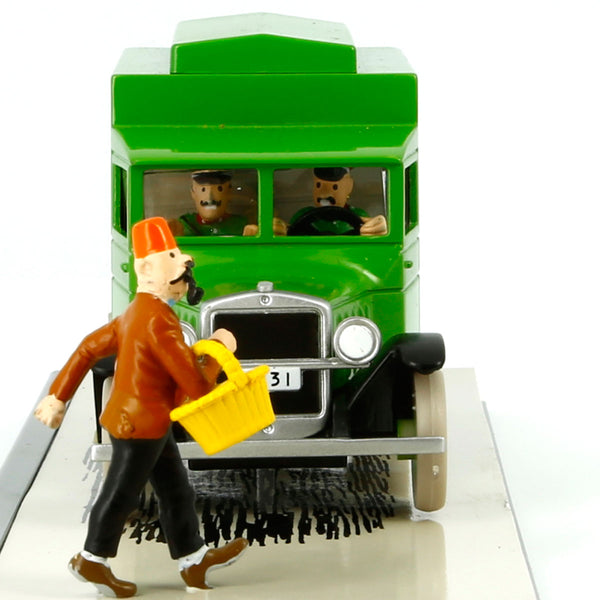 TINTIN: TINTIN TRANSPORTS N°5, LE FOURGON CELLULAIRE - véhicule 1/43