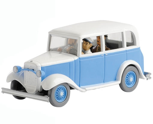 BLAKE & MORTIMER, VOITURES & VEHICULES FANTASTIQUES #14 - TAXI FORD A - véhicule miniature 1/43