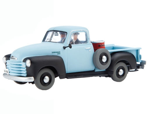 BLAKE & MORTIMER, VOITURES & VEHICULES FANTASTIQUES #18 - PICKUP CHEVROLET - véhicule miniature 1/43