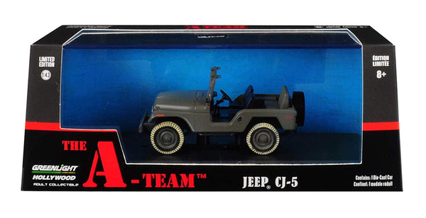 L'AGENCE TOUS RISQUES: JEEP CJ-5 - véhicule miniature 1/43