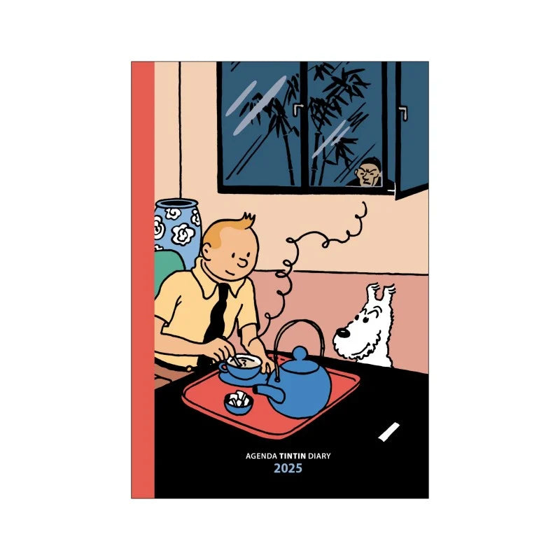 Agenda de poche Tintin 2025 15 x 10 cm Moulinsart (24490)