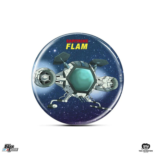 Badge Capitaine Flam le Cosmolem en blister card SP Collections 2022