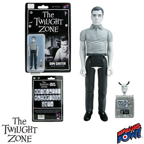 THE TWILIGHT ZONE: DON CARTER (EPISODE 43, NICK OF TIME) - figurine articulée 10 cm