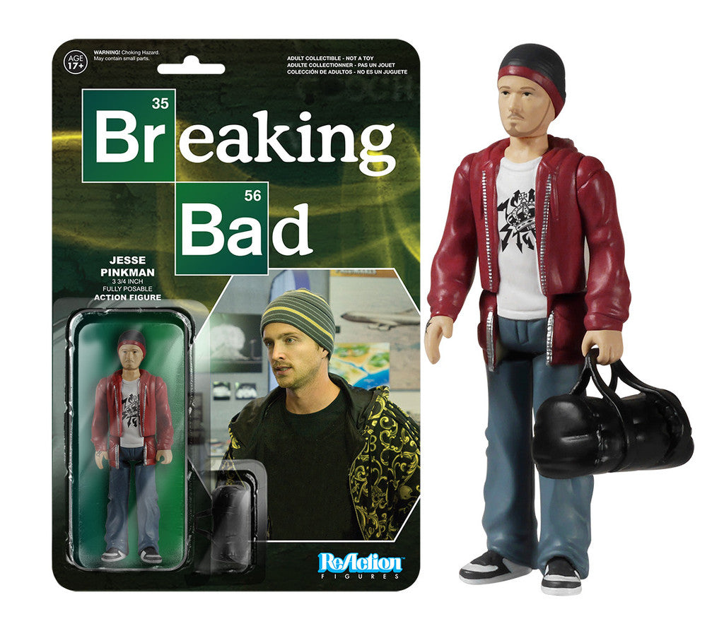 BREAKING BAD: JESSE PINKMAN, ReAction Figures - figurine articulée 10 cm