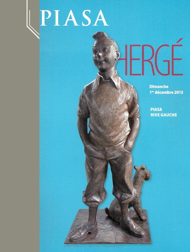 Catalogue vente Piasa Hergé TINTIN 1er Décembre 2013