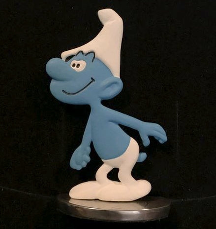 LES SCHTROUMPFS: LE SCHTROUMPF VINTAGE "COULEURS" #1 - figurine en étain 6 cm