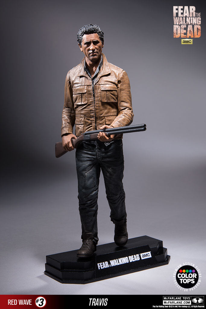 FEAR THE WALKING DEAD: TRAVIS MANAWA (Color Tops) - figurine articulée ...