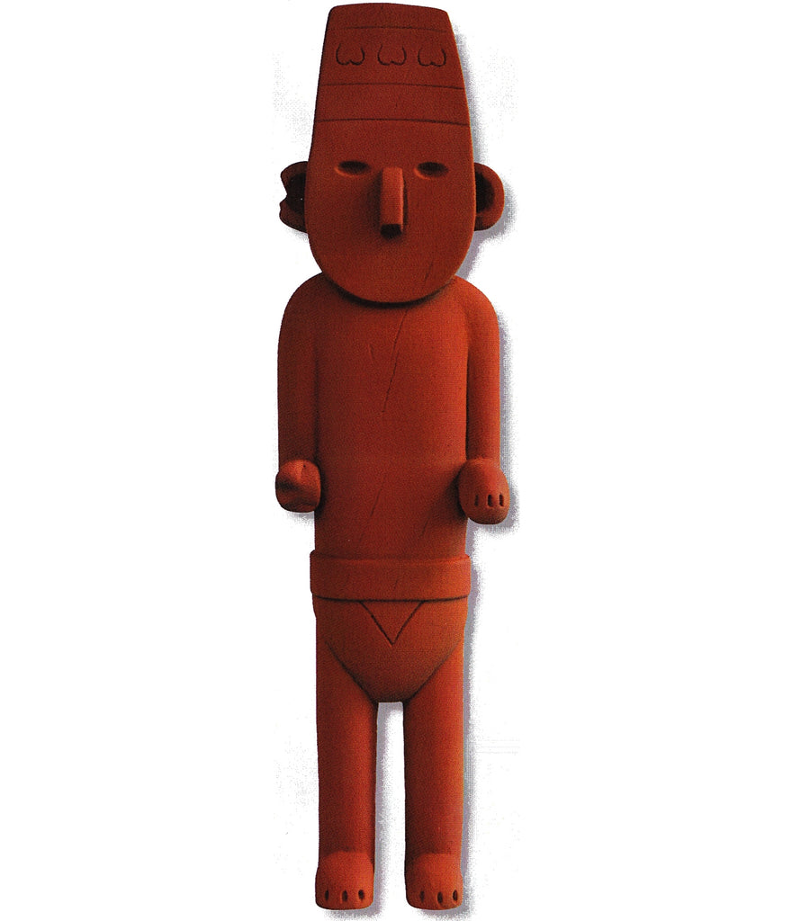 TINTIN: FETICHE ARUMBAYA "EXPOSITION" - statuette plâtre 52 CM
