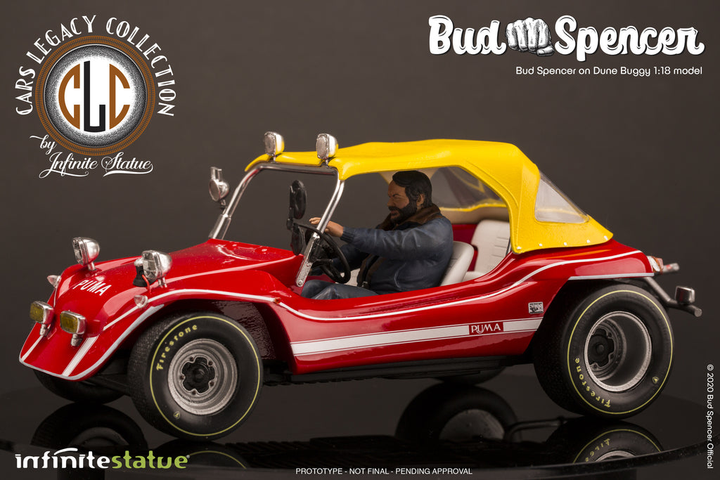 BUD SPENCER ON DUNE BUGGY "CARS LEGACY COLLECTION"