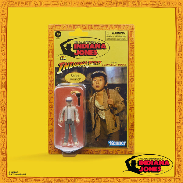 Figurine Indiana Jones Short Round Temple of Doom Retro Collection Hasbro 2023