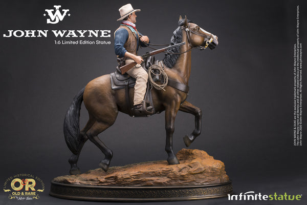 JOHN WAYNE ON HORSE 