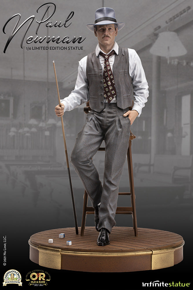 Figurine Paul Newman "the hustler" "OLD & RARE" Infinite Statue