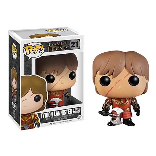 Figurine Funko Pop! Game Of Thrones Tyrion Lannister in battle armor #21
