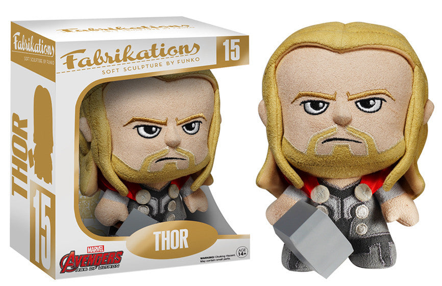 THE AVENGERS, AGE OF ULTRON: THOR "FABRIKATIONS" - peluche 15 cm