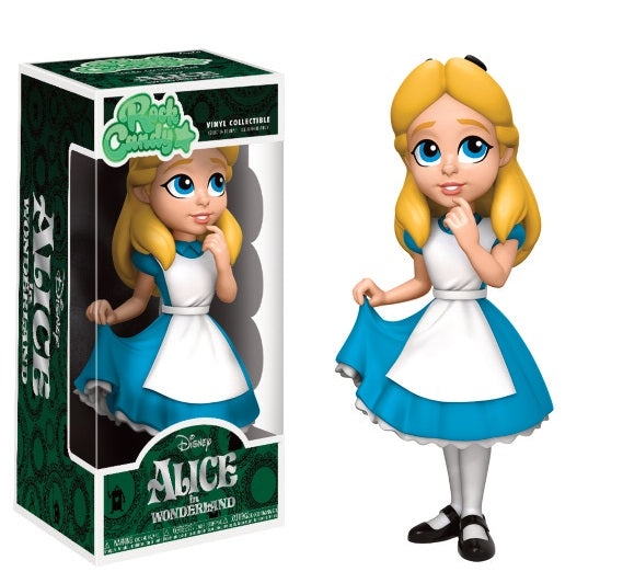 ALICE AU PAYS DES MERVEILLES: ALICE, ROCK CANDY - figurine vinyl 12.5 cm