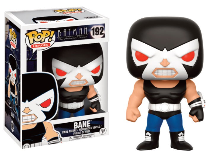 BATMAN, THE ANIMATED SERIES: BANE, FUNKO POP! HEROES #192 - figurine vinyl 10 cm