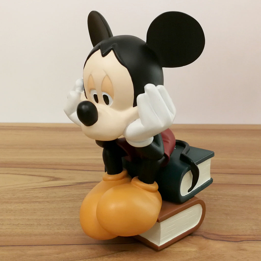 DISNEY: MICKEY "BOOKS" - statuette en résine 15.5 cm