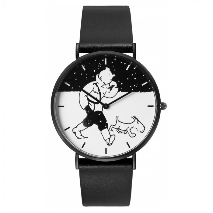 Montre Tintin Soviets Classic Snow Ice Watch Moulinsart (82431)