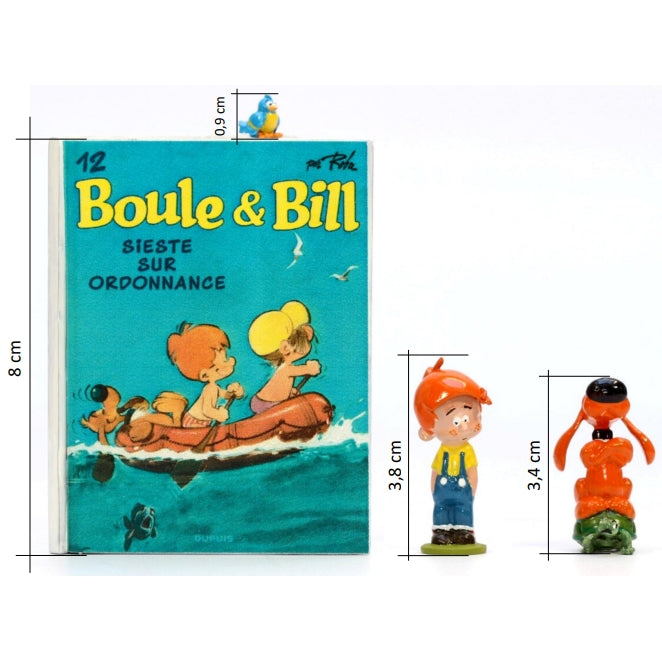 Figurine Pixi Boule & Bill: Boule, Bill & Caroline Echappée Bulle 5676 ...