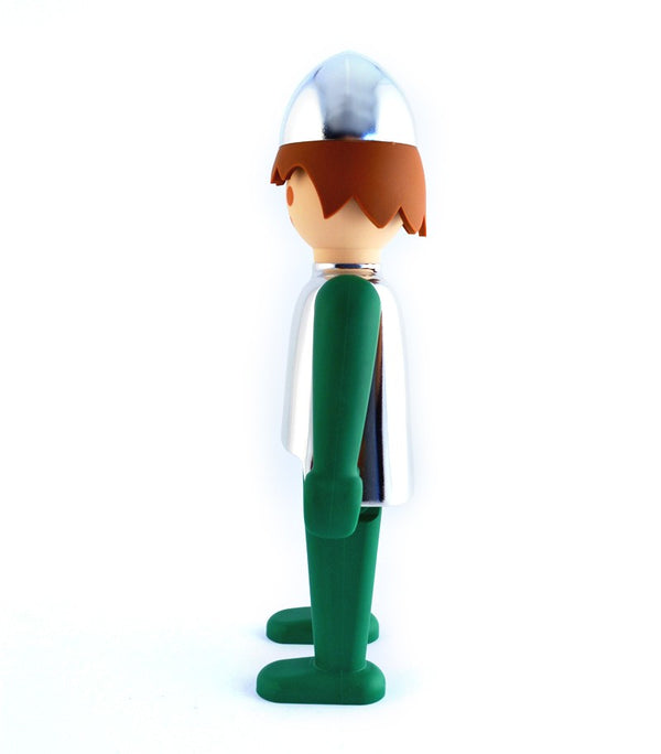 PLAYMOBIL: LE CHEVALIER VERT - figurine de collection en ABS 25 cm