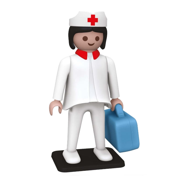 Playmobil géant de collection : l'infirmière, Collectoys 2022 (00218)
