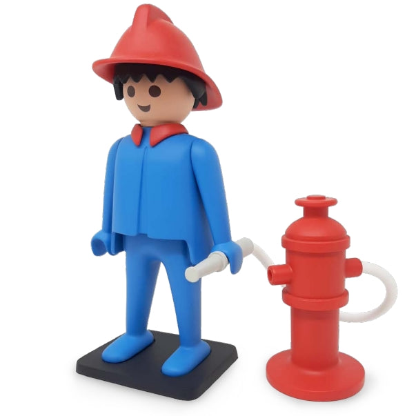 Playmobil géant de collection : le pompier, Collectoys 2022 (00217)