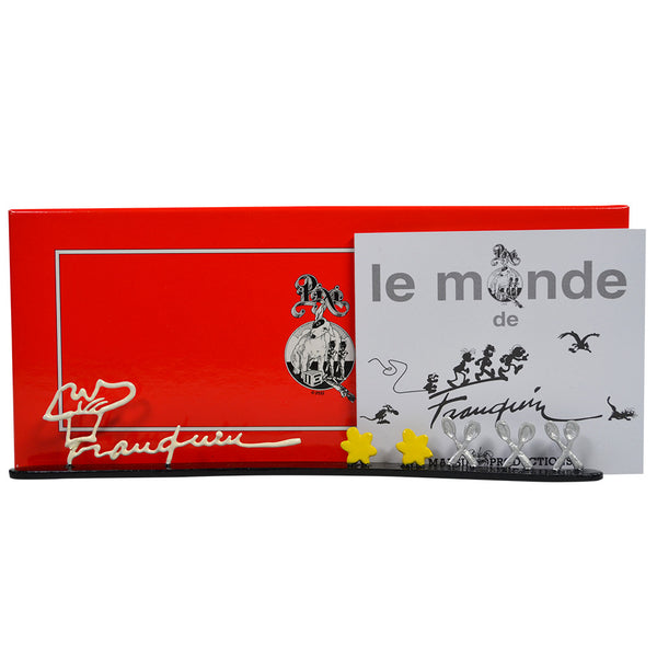 LES SIGNATURES DE FRANQUIN: CUISINIER - figurine métal