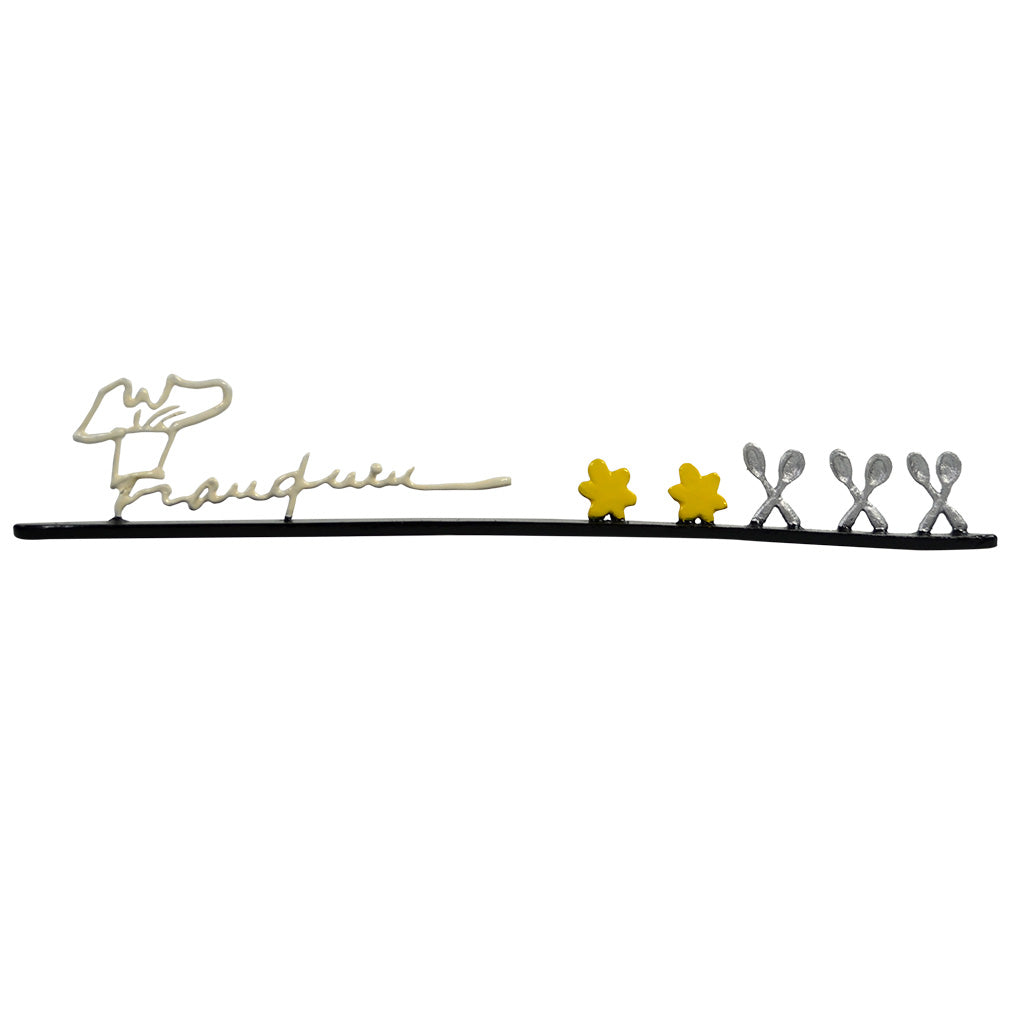 LES SIGNATURES DE FRANQUIN: CUISINIER - figurine métal